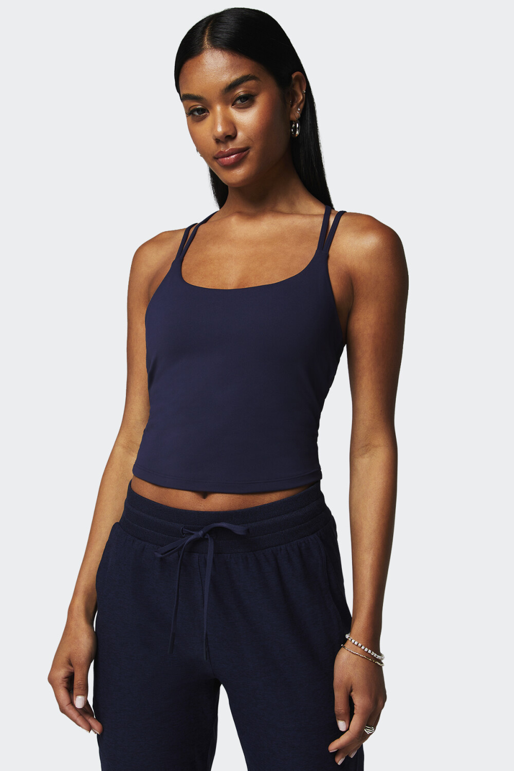 Top Fabletics Built In Bra Azul