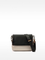 Bolso Bandolera Color Block negro