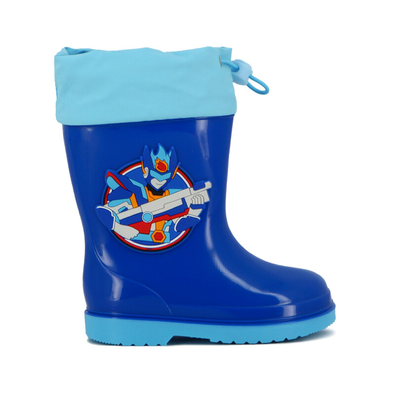 Macri Bota Lluvia C/ Dinosaurio Y Cuellito - Niño/a Marino