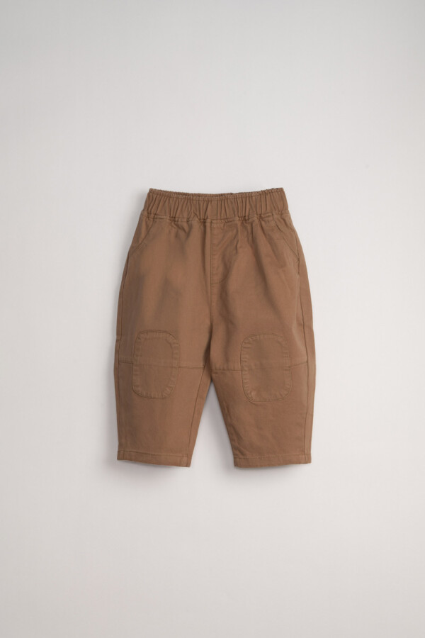 Pantalón bolsillo Marrón
