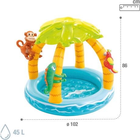 Piscina Intex Inflable Isla Infantil Niño Bebé Inx058417
