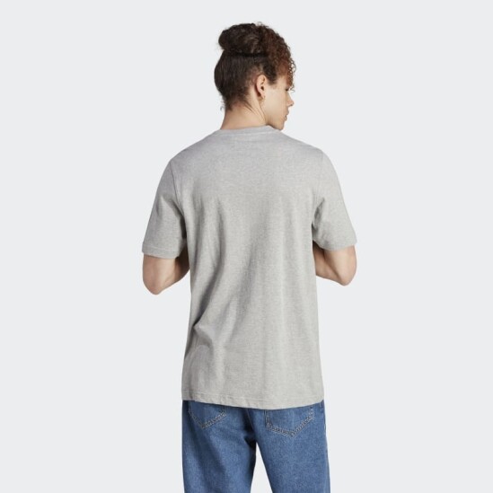 Remera Adidas Trefoil Gris