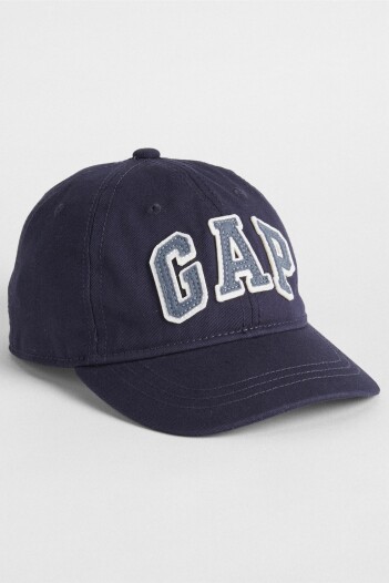Gorro Logo Gap Con Visera Logo Toddler Niño Vintage Navy