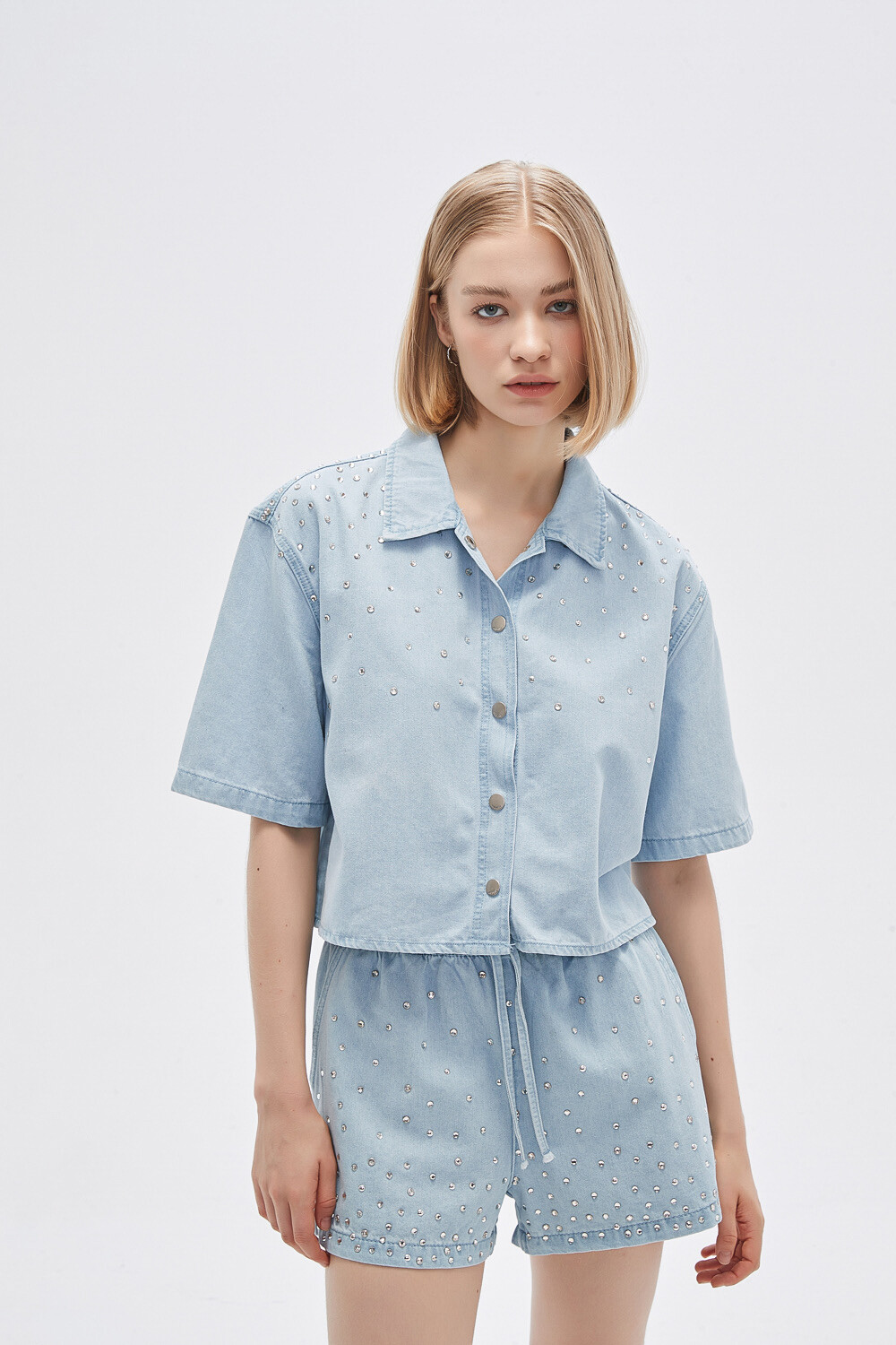 Camisa Mariet Celeste