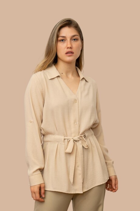 CAMISA VIRGINIA Beige