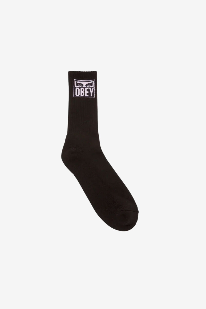 OBEY EYES ICON SOCKS Negro
