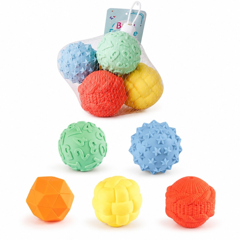 Set 5 pelotas silicona AK Set 5 pelotas silicona AK