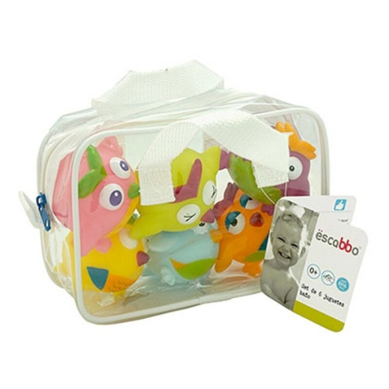 Set de 6 juguetes para baño Escabbo Owls Set de 6 juguetes para baño Escabbo Owls