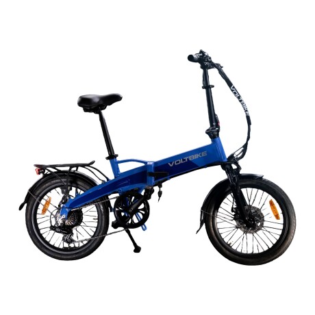 Bicicleta Eléctrica Voltbike Plegable Azul
