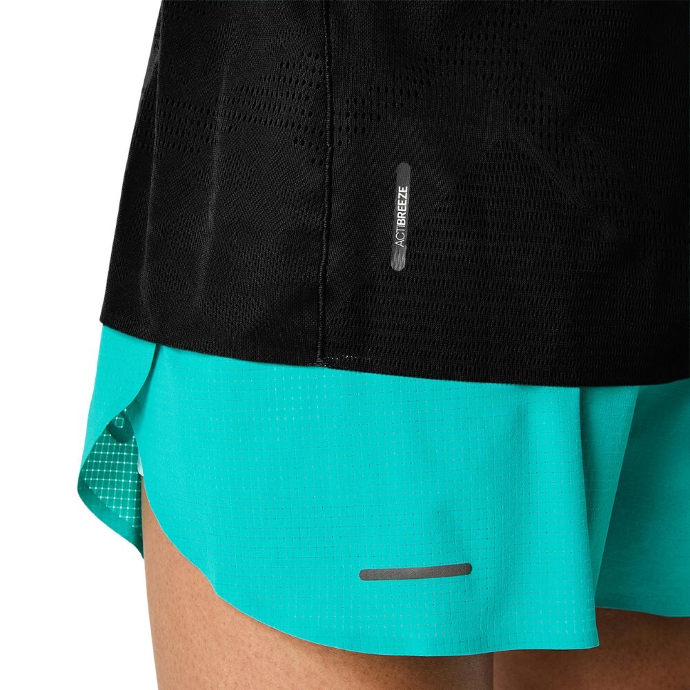 Polo Running Metarun Ss Top Mujer Performance Black