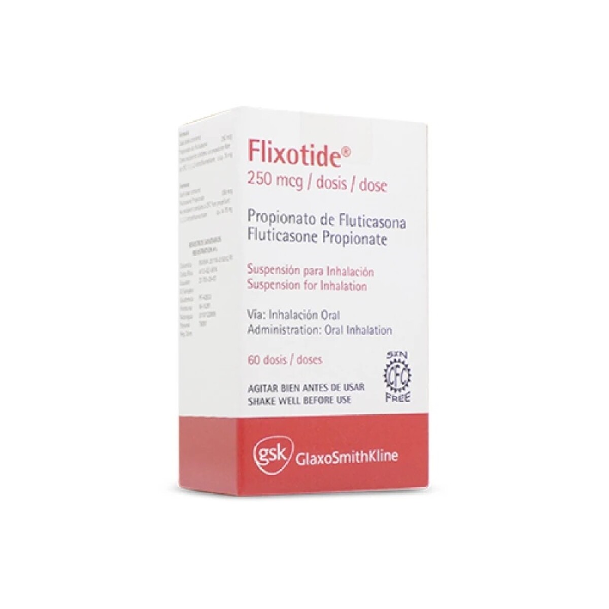 Aerosol Flixotide Osp 250 Mg 60 Dosis - 1 Un 