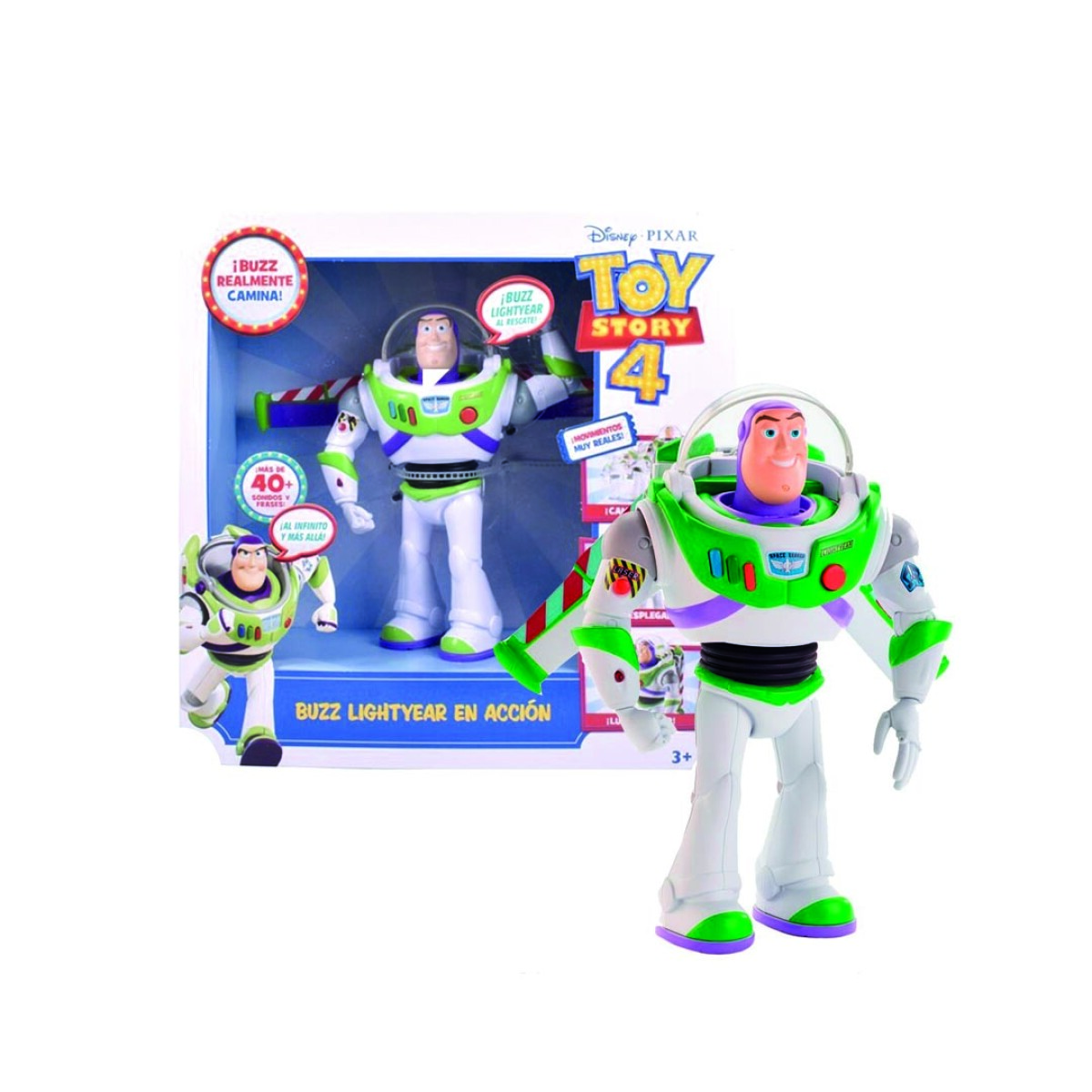 Figura Articulada de Accion Buzz Ligthyear Toy Story 4 - 001 