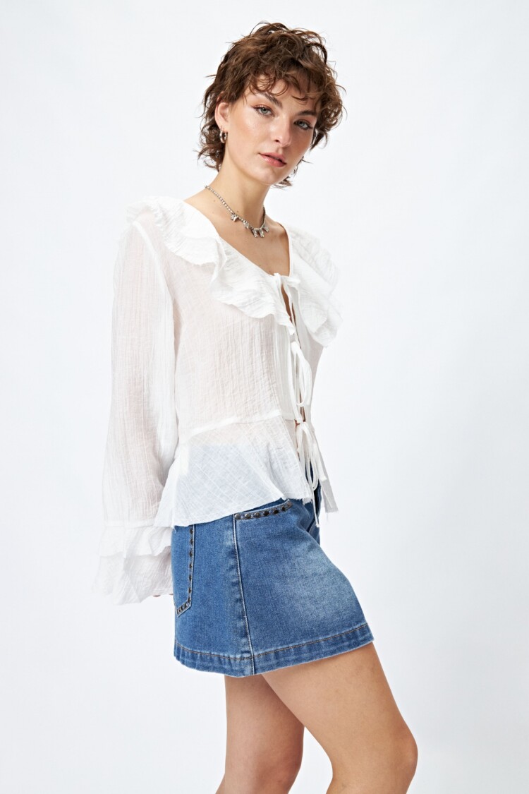 FALDA STONE Azul