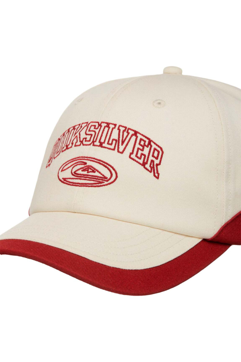 Quiksilver Gorro con Visera DECADES Unisex - Blanco Blanco