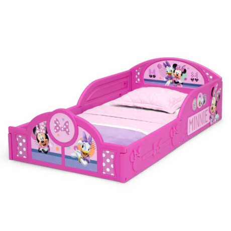 Juego de dormitorio de 3 piezas de Minnie Mouse para niños Rosado