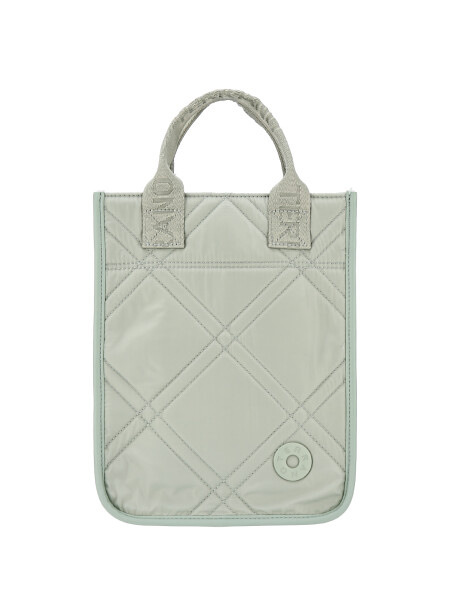 Bolso Matero Capitoneado Verde