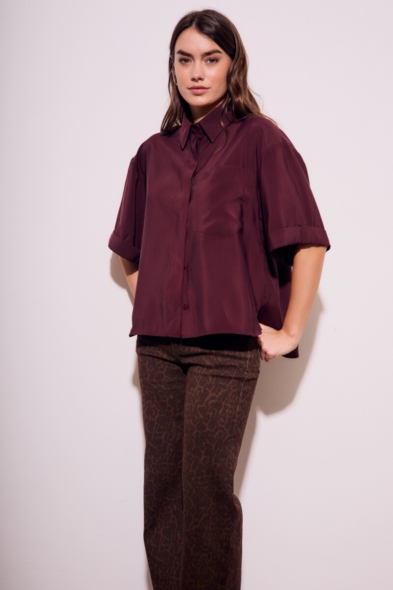 Camisa Berenjena