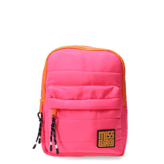 Mochila Miss Carol UNGA con forma cuadrada Fucsia