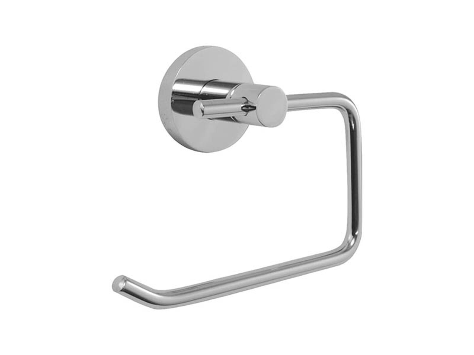 Porta Rollo De Bronce Acabado Metal Cromo Roma 