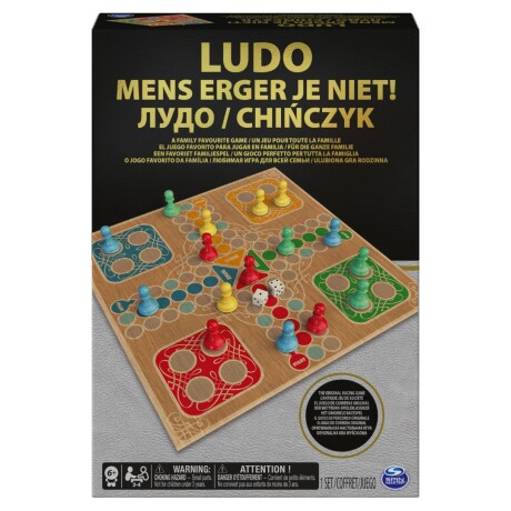 Ludo Madera Black & Gold Ludo Madera Black & Gold