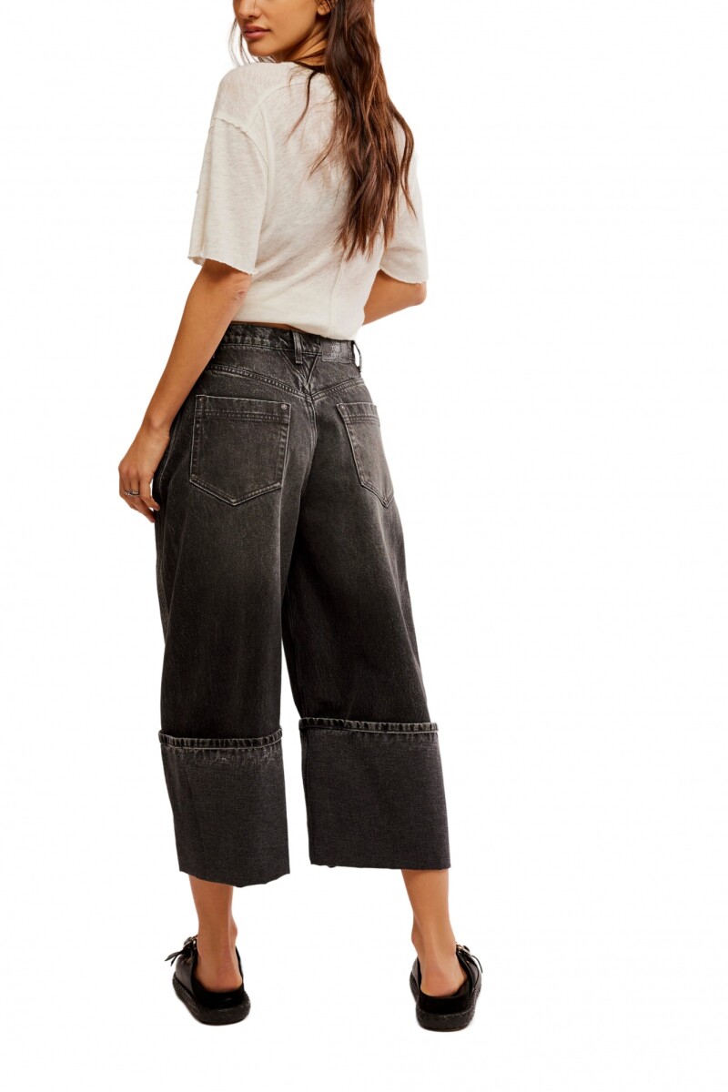 OLSEN CUFFED BARREL Negro