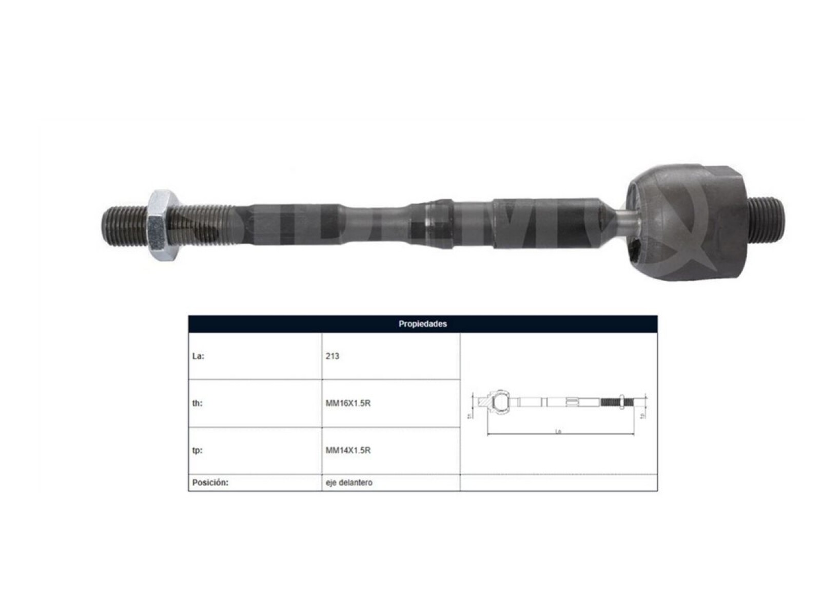 Mate Nissan Qashqai 12-25 Der/Izq 