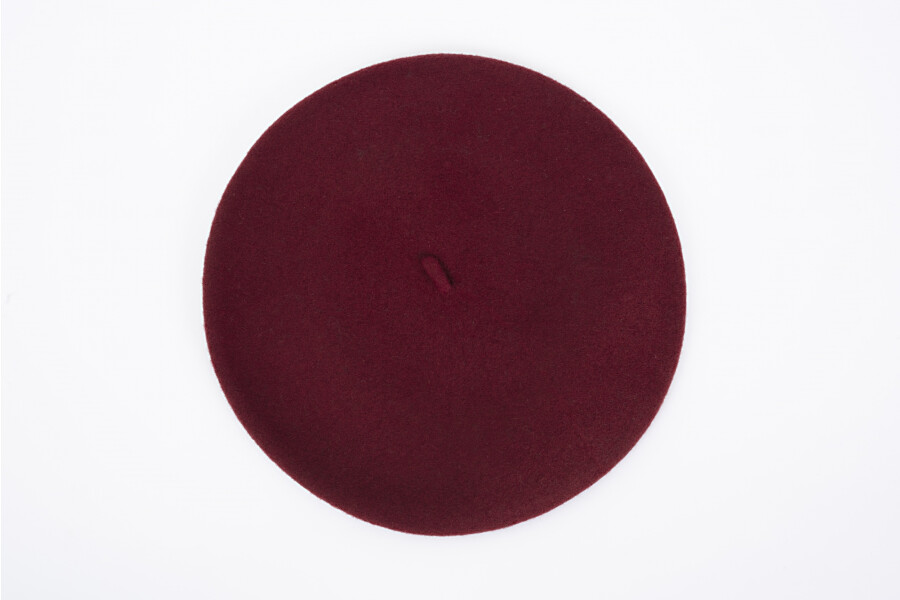 BOINA LANA SIN FORRO 28/29CM Bordeaux