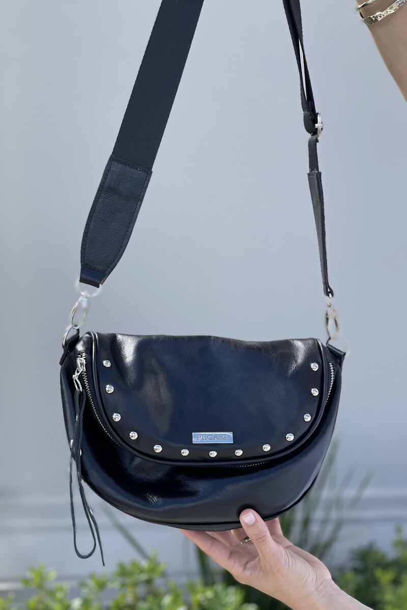 Bandolera sole Negro