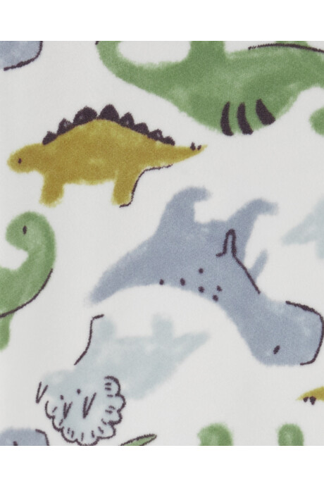 Pijama dos piezas de micropolar, diseño dinos Sin color