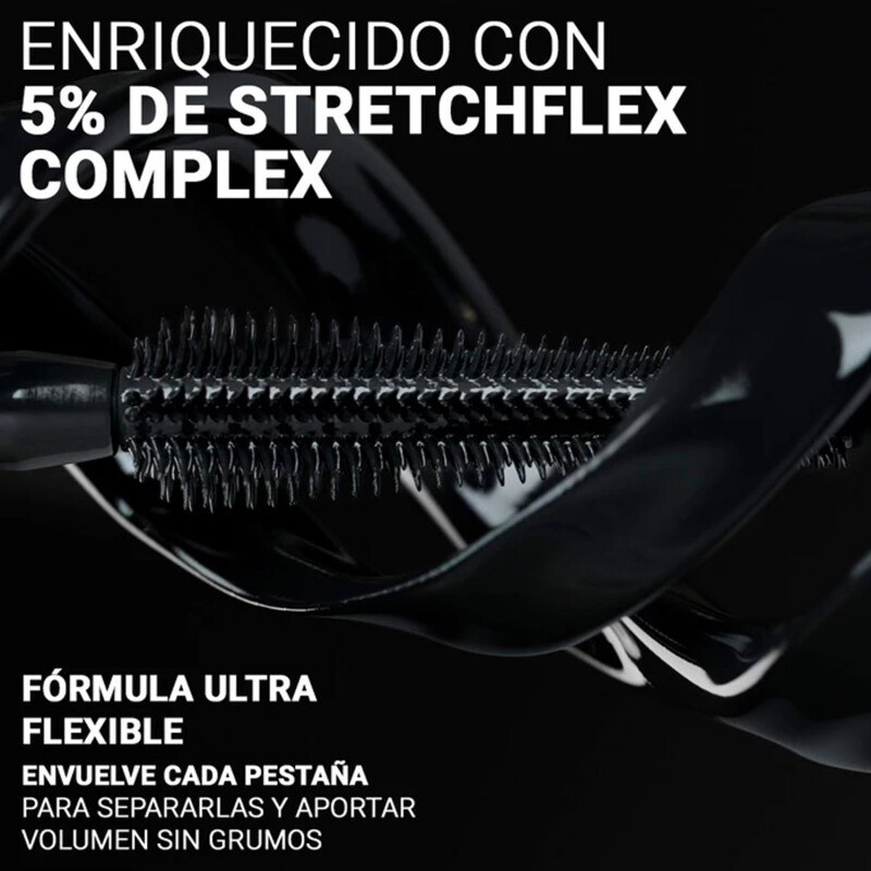 Máscara de Pestañas Volumizadora Loreal Panorama Black Waterproof