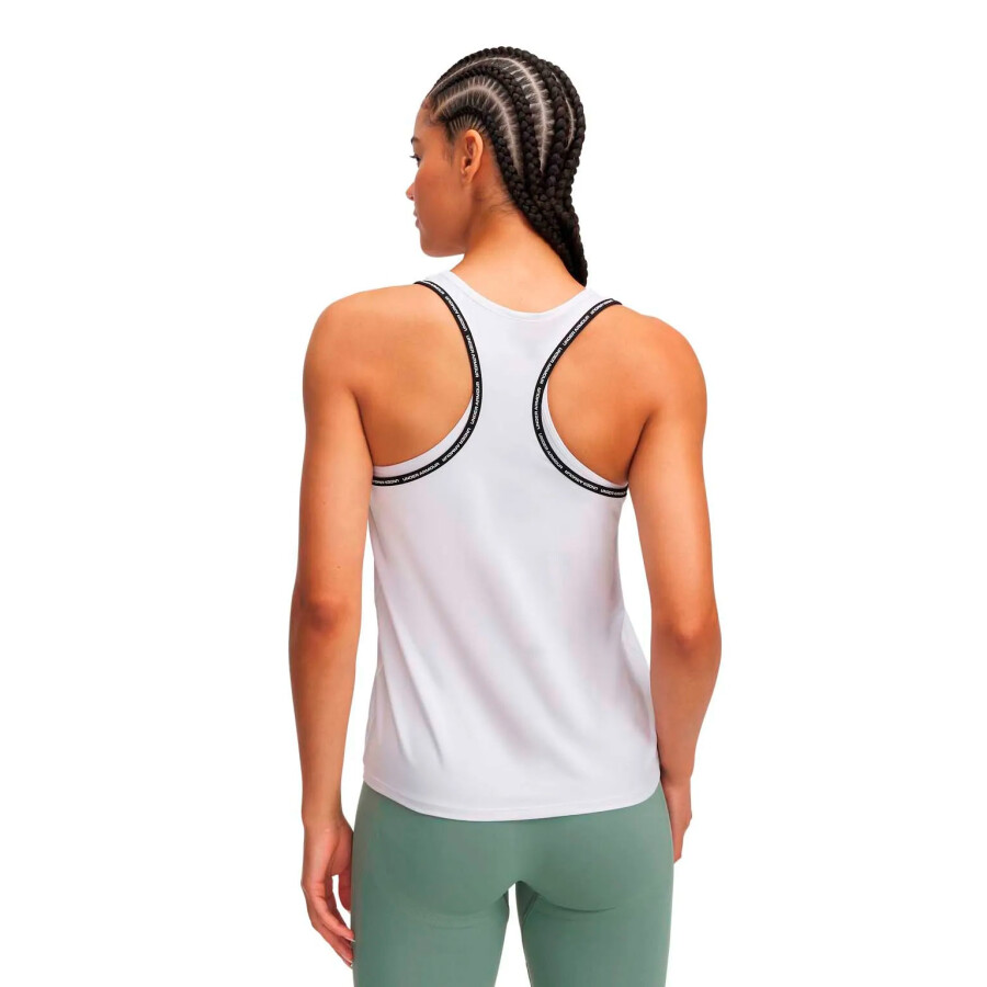 Musculosa de Mujer UNDER ARMOUR Tech Knockout Blanco