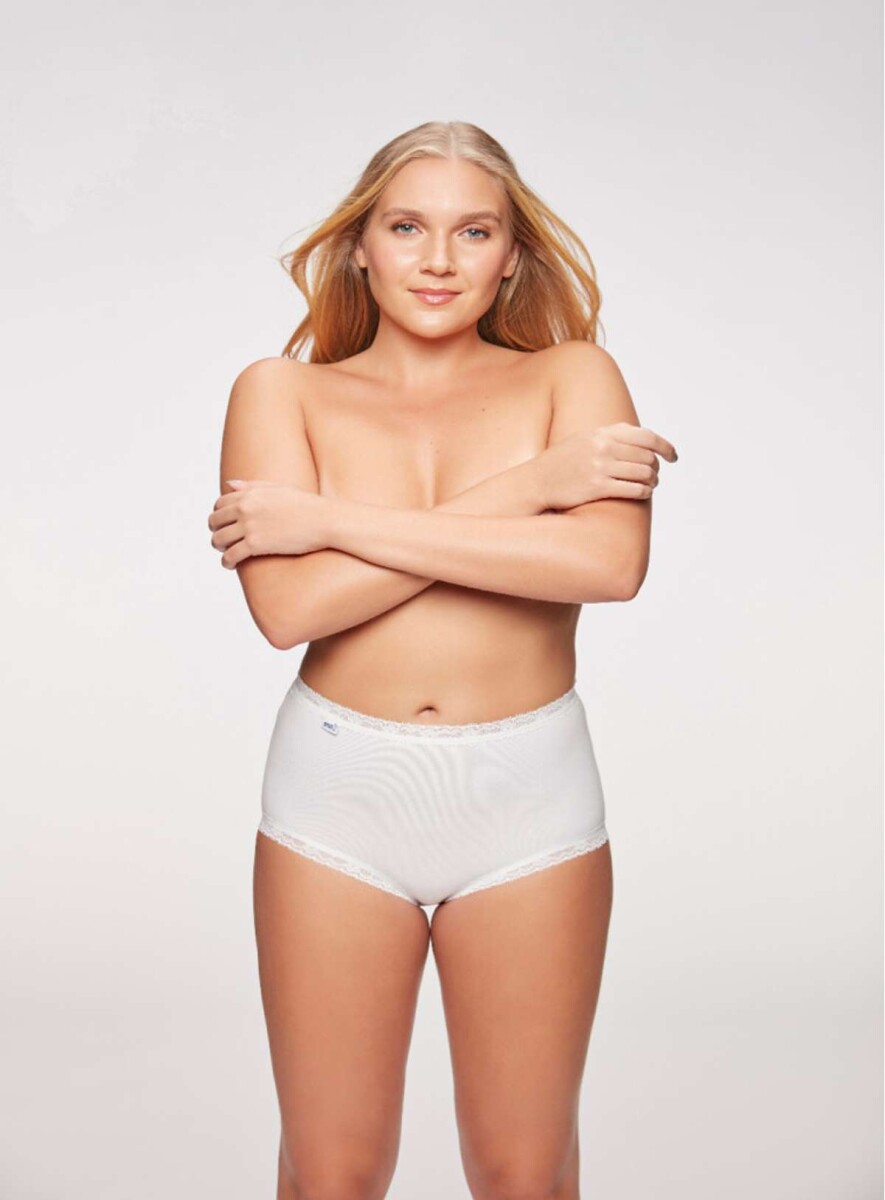 Bikini triumph alta star maxi - Blanco 