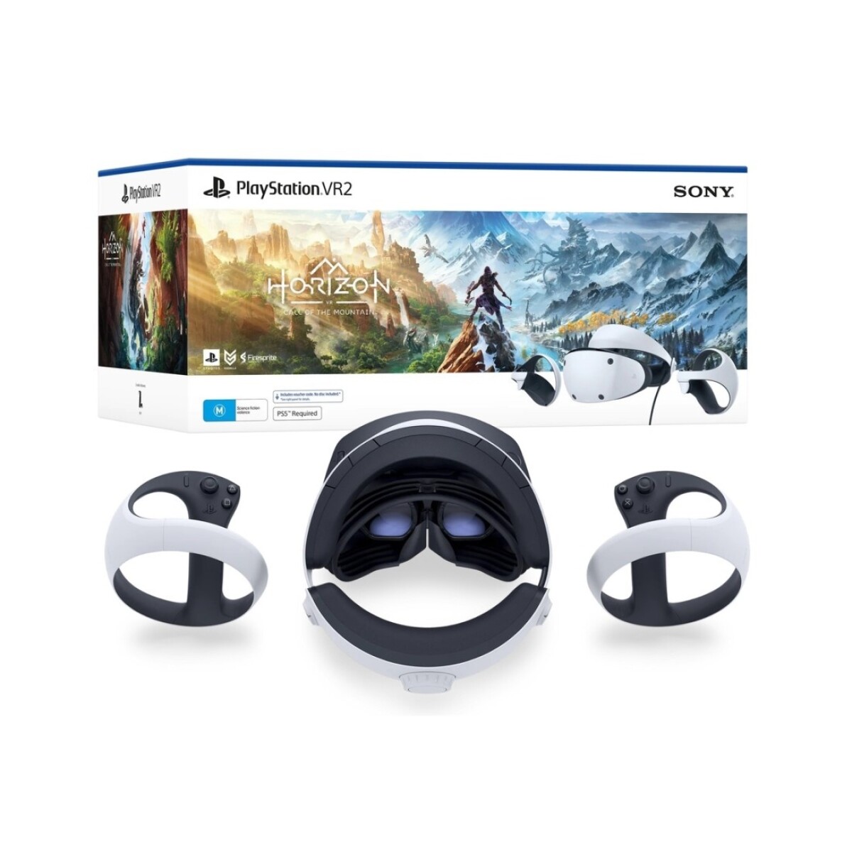 Bundle Realidad Virtual PlayStation VR 2 Horizon Call of the Mountain Edition para PS5 - Blanco 