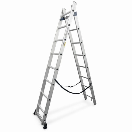 GALOX ESCALERA ALUMINIO COLISA PANTHER 2 SECCIONES x 10 ESCALONES Galox Escalera Aluminio Colisa Panther 2 Secciones X 10 Escalones