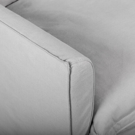 SOFA 4 CUERPOS TELA GRIS ALASKA