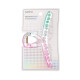 Pinza de cabello degradé rosa