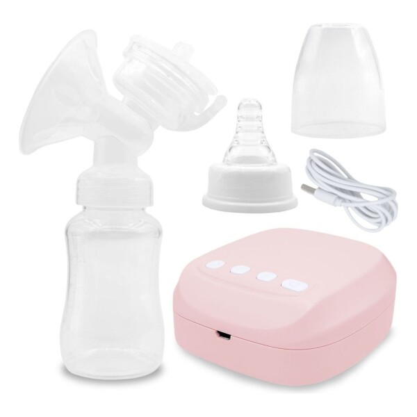 Extractor De Leche Eléctrico Usb Ordeñadora Bebe Sacaleche Color Variante Rosa