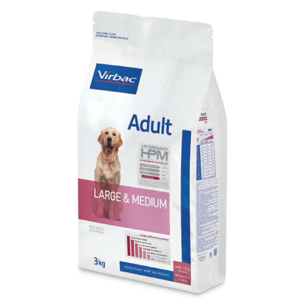 HPM ADULT DOG LARGE & MEDIUM 12 KG HPM ADULT DOG LARGE & MEDIUM 12 KG