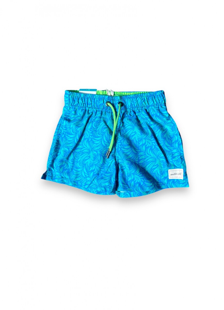 Short Baño Celeste 