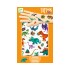 Set x50 Tatuajes removibles para niños Dinos