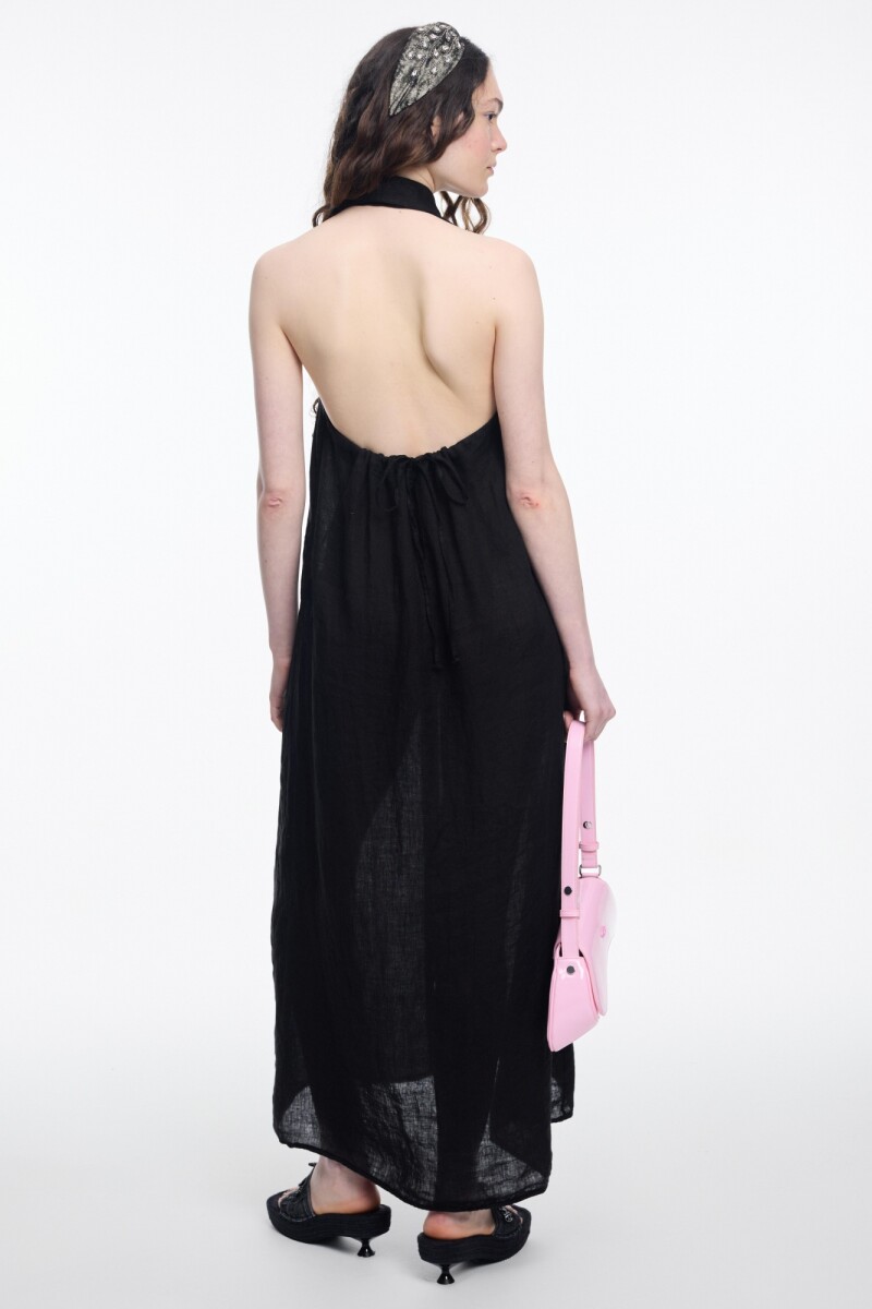 VESTIDO CAMISERO Negro
