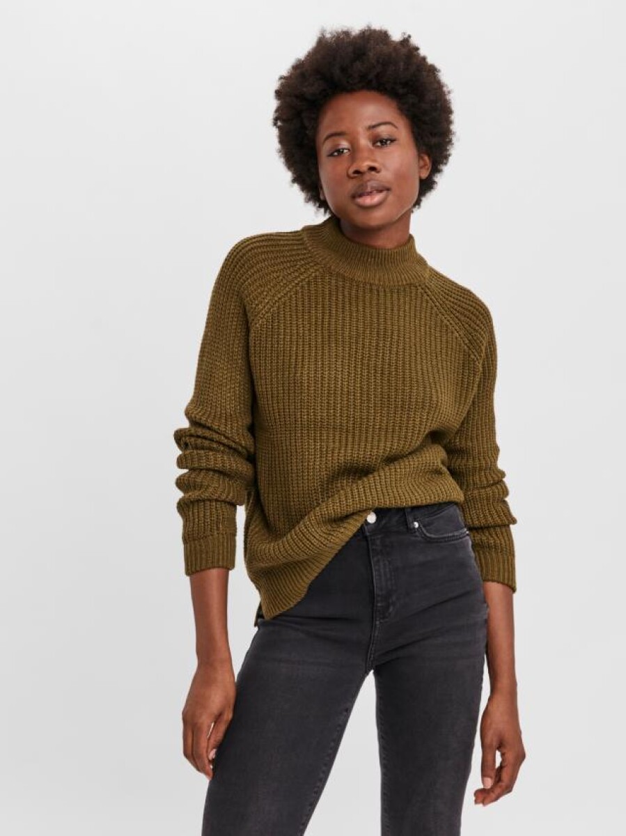 sweater lea - Dark Olive 