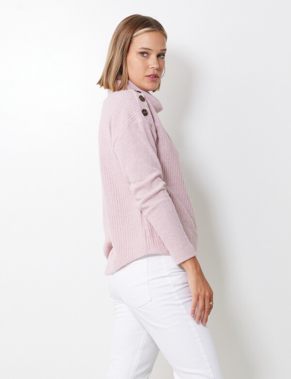 Polera Botones ROSA