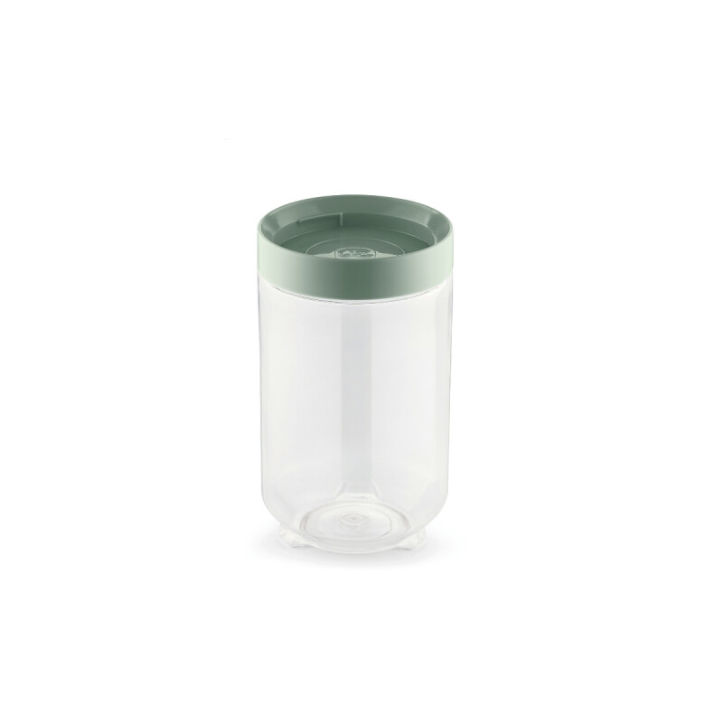 Frasco hermético plástico 900ml VERDE MENTA