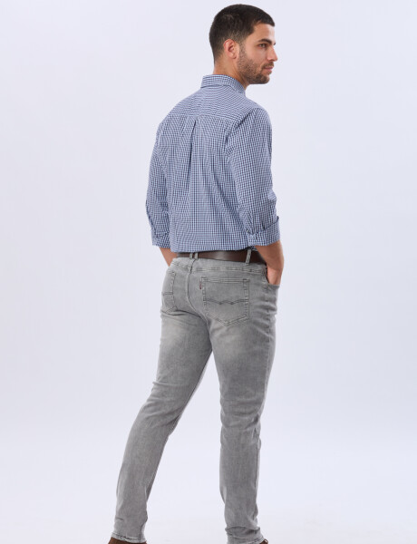 PANTALÓN DE JEAN SKINNY Gris