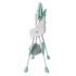 Silla De Bebe Para Comer Plegable Asiento 2 En 1 Arnes Cinturon Seguridad 3 Puntos Imback Color Turquesa Silla De Bebe Para Comer Plegable Asiento 2 En 1 Arnes Cinturon Seguridad 3 Puntos Imback Color Turquesa