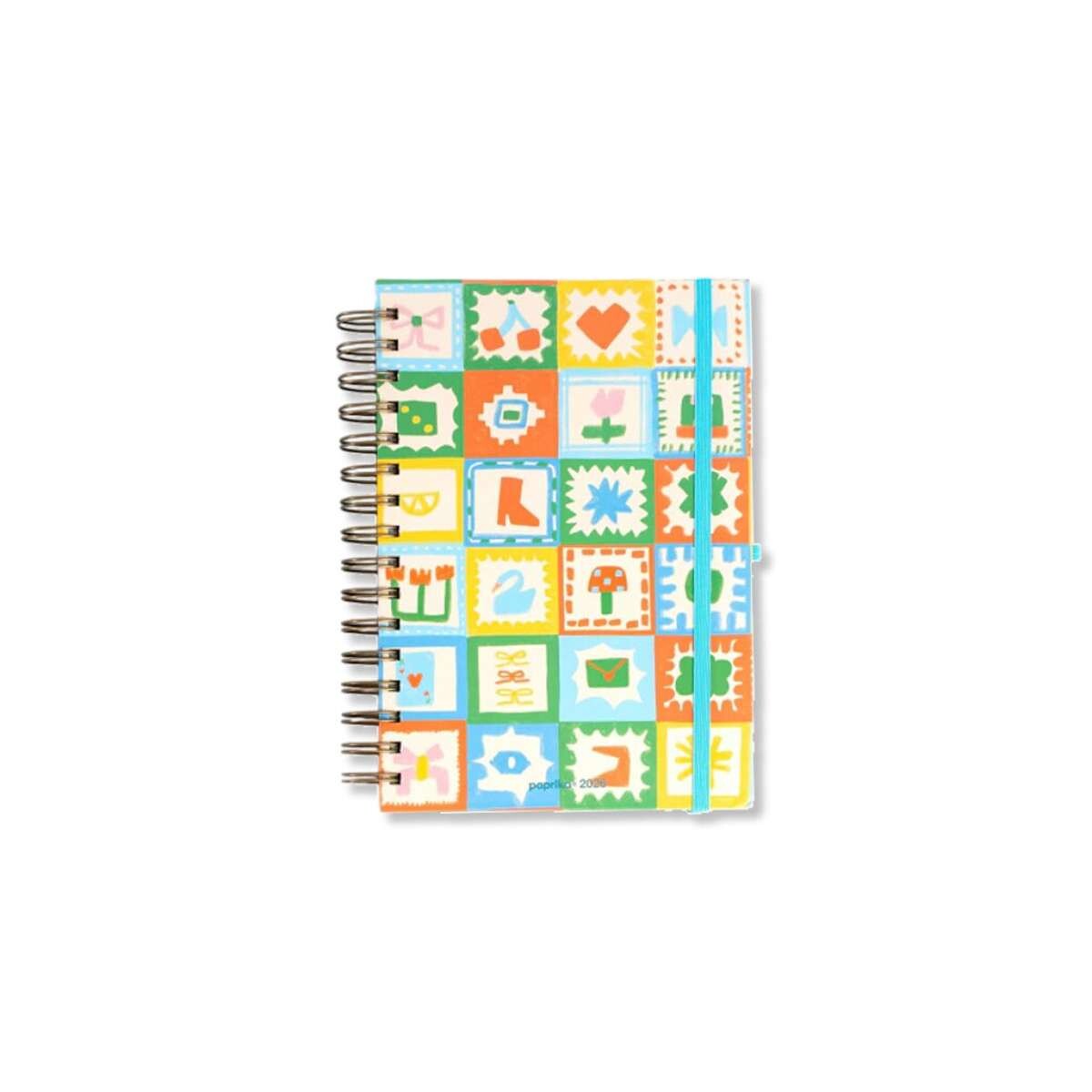 Agenda 2026 con stickers Figuras Abstractas - Sc 