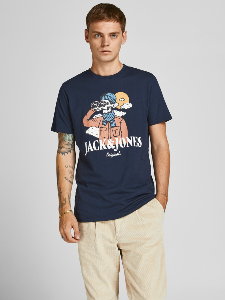 Camiseta Cranium - Navy Blazer 