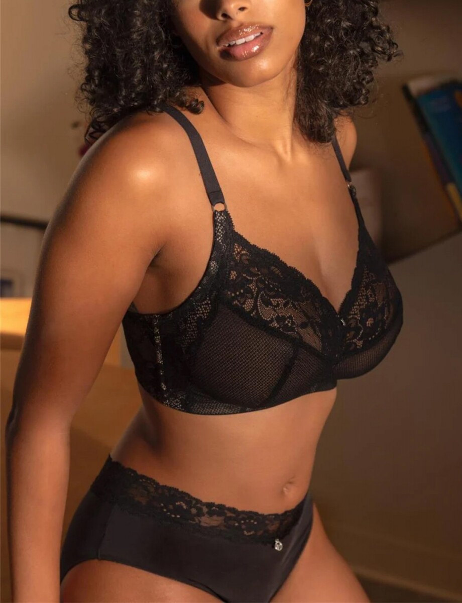 Panty Hipster - Negro 