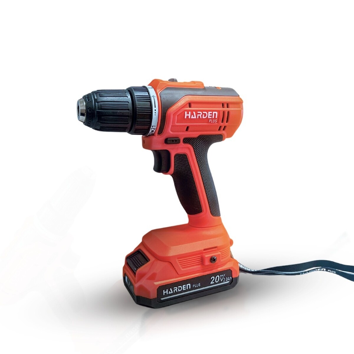 TALADRO ATORNILLADOR 20V 10MM 1BAT 2AMP PRO HARDEN ++ - N/a 